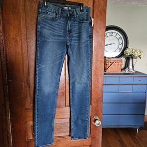 Old Navy Men’s Skinny Tough Flex Jeans 32×36 Stretch Denim NEW